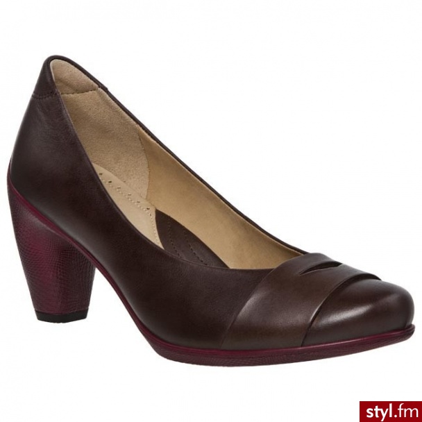 ECCO Półbuty Sculptured 65 23358301072 Coffee Brązowy - Półbuty Buty Moda