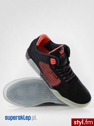 Supra BUTY ELLINGTON S73007 (BLK) 46 Skate Czarny - Pozostałe Buty Moda