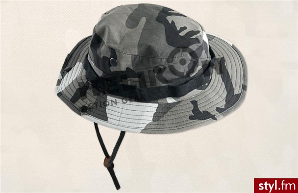 Helikon Kapelusz Boonie Hat Nyco Ripstop Urban Metro (KA-BON-NR-09) H - Nakrycia głowy Dodatki Moda