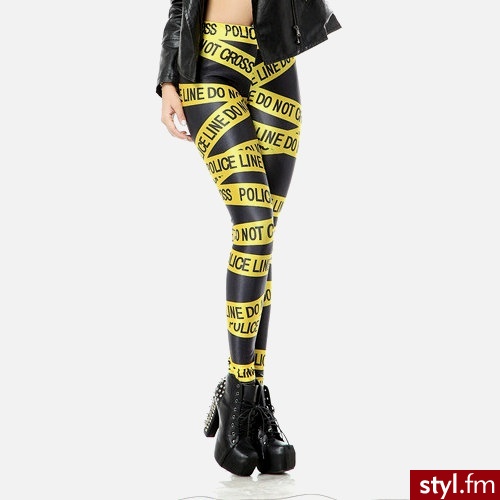 Leginsy Spodnie Moda
