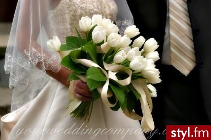 Bukiety ślubne Ślub Moda