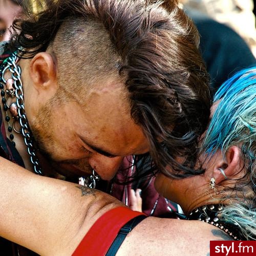 Punk Rock Alternatywne Średnie Fryzury