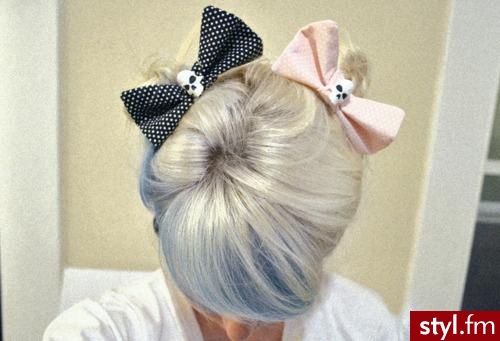 Blond Kok Proste Na co dzień Krótkie Fryzury