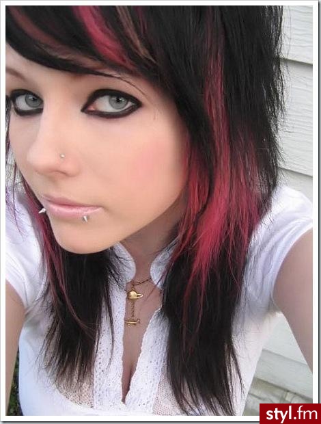 ;];];]. ;];];] - EMO Alternatywne Średnie Fryzury