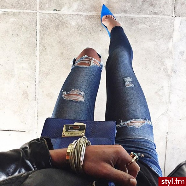 Jeansy Spodnie Moda