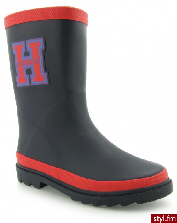 Tommy Hilfiger KALOSzE RAIN BOOT 1A MIDNIGHT - Kalosze Buty Moda