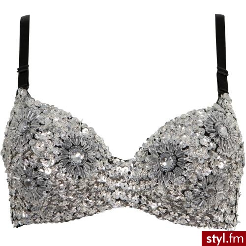 cekinowy biustonosz - 29.99$ dostępny także czarny - Pozostałe Ciuchy Moda