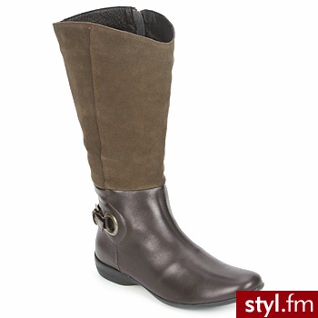 GXXL BUTY SERRAJE Brown - Kozaki Buty Moda