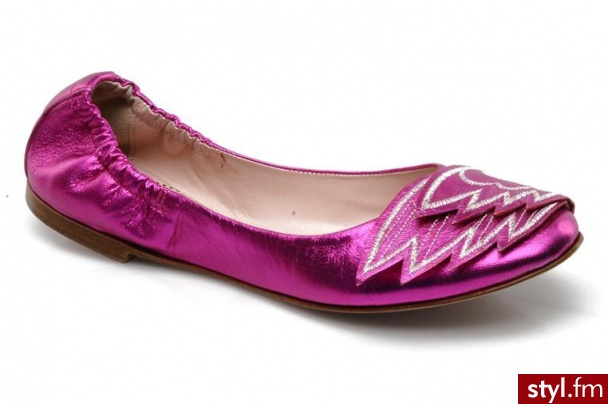 Minna Parikka BALERINKI EDITH FLAT BY MINNA PARIKKA (Różowy) - Balerinki Buty Moda