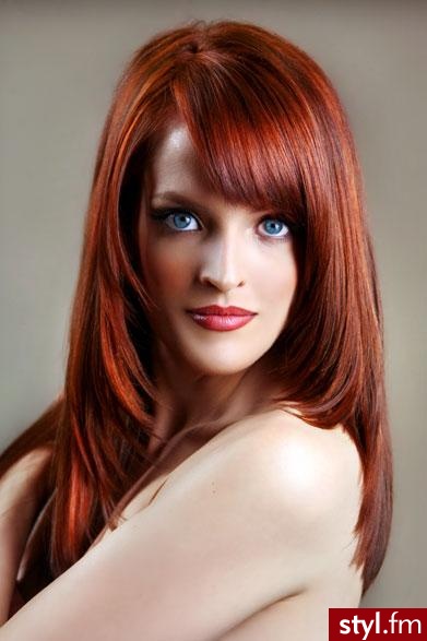 Średnie Fryzury