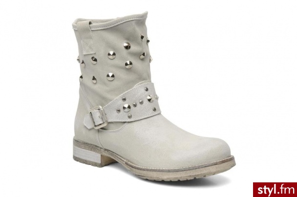 Méliné Półbuty i botki Mulaby by (Czarny) - Botki Buty Moda