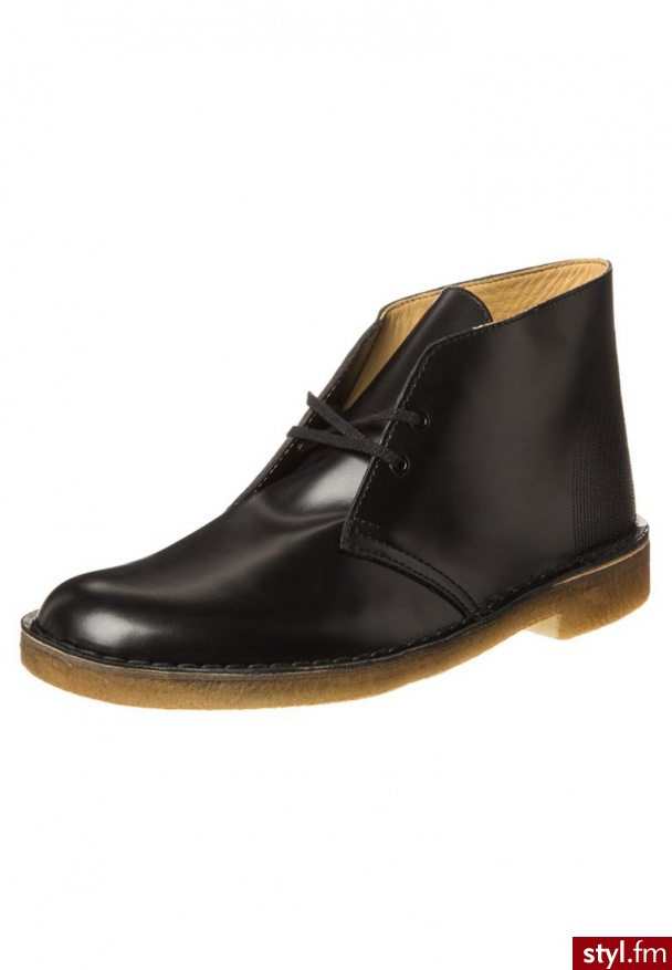 Clarks Originals Botki sznurowane czarny - Botki Buty Moda