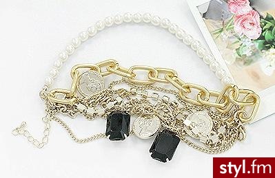 bransy japan zlote - Pozostałe Dodatki Moda