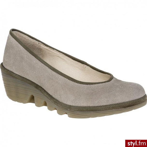 Fly London Półbuty Pako P500382004 Szary (Grey) - Półbuty Buty Moda