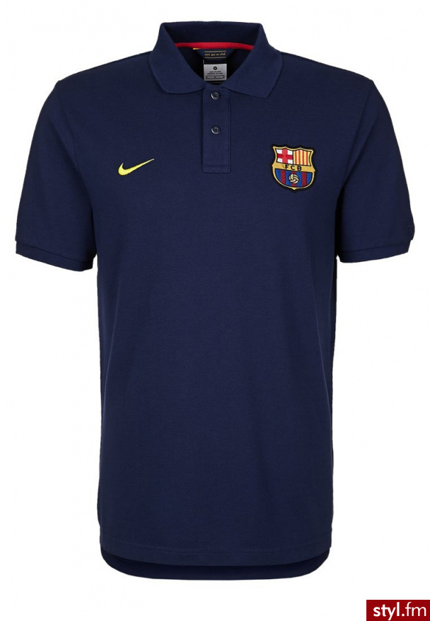 Nike Performance FC BARCELONA AUTHENTIC Koszulka polo niebieski (542384) - Sportowe Buty Moda