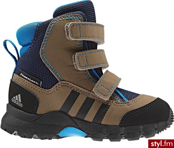 Adidas buty Holtanna Snow 20.00 brązowy/niebieski - Pozostałe Buty Moda