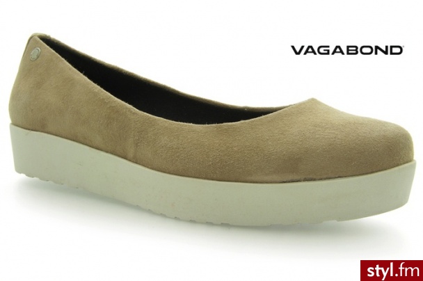 Vagabond EDIE NOUGAT - Balerinki Buty Moda
