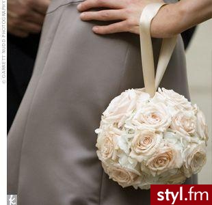 Bukiety ślubne Ślub Moda