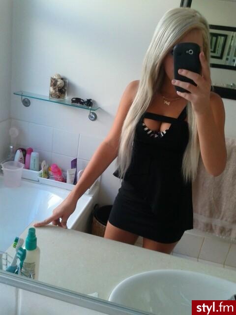 Blond Rozpuszczone Proste Na co dzień Długie Fryzury