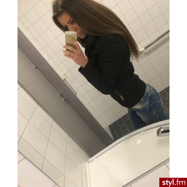Brązowe Rozpuszczone Proste Na co dzień Długie Fryzury