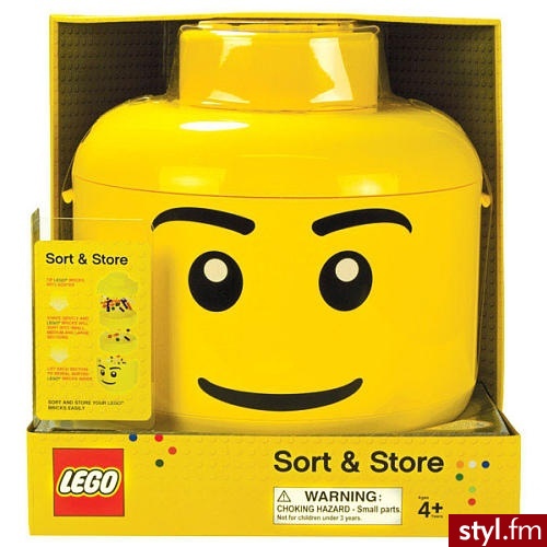 Lego Pojemnik Na klocki Głowa 0001 - Dziecko