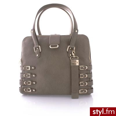 BLYTHE Taupe Tote Bag - Jimmy Choo - Polyvore. Pobrano ze strony: http://www.polyvore.com/blythe_taupe_tote_bag/thing?id=15208440 - Pozostałe Torebki Moda