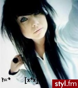 EMO Alternatywne Średnie Fryzury
