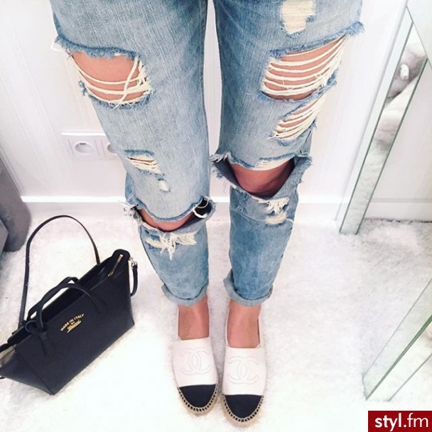 Jeansy Spodnie Moda