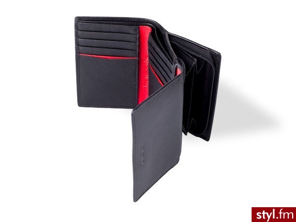 Valentini portfel 151-263 Ferrari Red - Portfele i etui Dodatki Moda