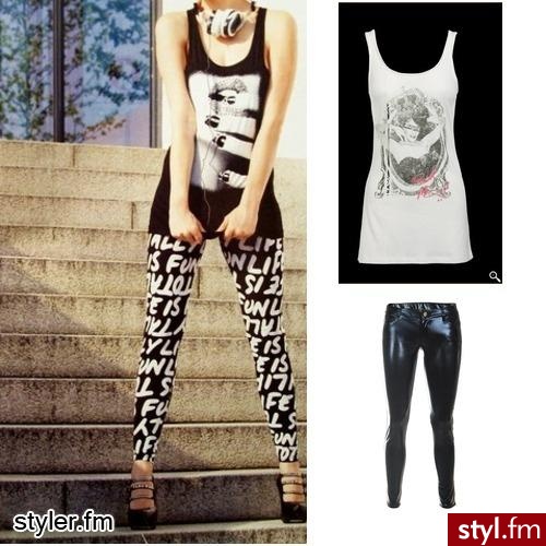 Pop & Rock. ;X. Rock\\\'owy zestaw ciuchów.:) - Styler