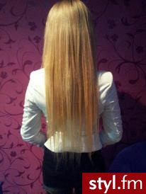 Blond Rozpuszczone Proste Na co dzień Długie Fryzury