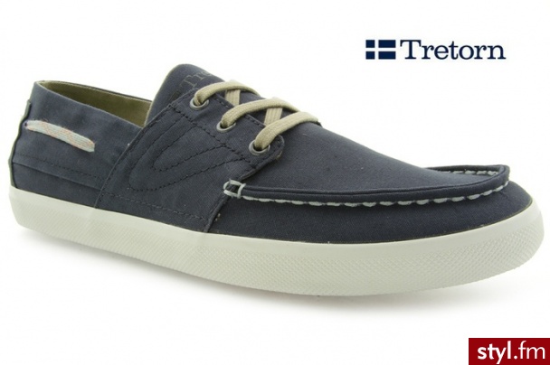 Tretorn PÓŁBUTY OTTO CANVAS DARK NAVY - Półbuty Buty Moda