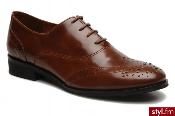 Georgia Rose BUTY SZNUROWANE TELUCI BY (Brązowy) - Pozostałe Buty Moda