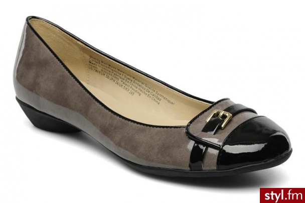Naturalizer BALERINKI HEATH BY NATURALIZER (Szary) - Balerinki Buty Moda
