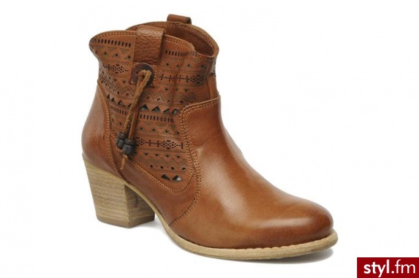 Koah Półbuty i botki Ofelia by (Brązowy) - Botki Buty Moda