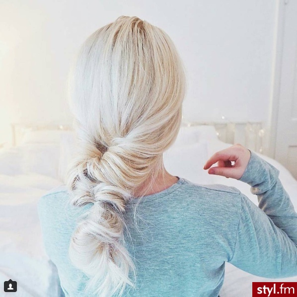 Blond Upięcie Proste Na co dzień Długie Fryzury