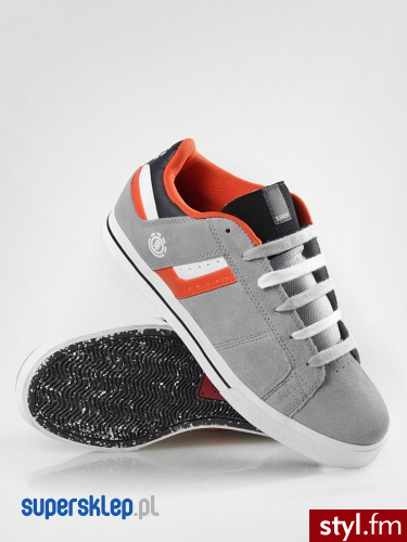 Element BUTY BILLINGS II (GRY/ORG) 42 Skate Odcienie szarości i srebra - Pozostałe Buty Moda