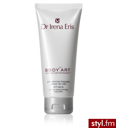 Dr Irena Eris Body Art Hungry Skin Technology odżywczy brązujący balsam do ciała antiaging 200 ml - Body Bielizna Moda