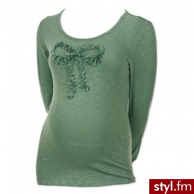 Esprit Bluzka dla kobiet w ciąży moss - Tuniki Ciuchy Moda