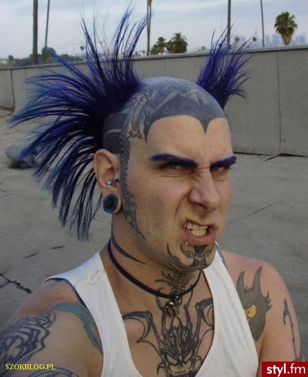 proszę się GŁOŚNO ŚMIAĆ ^^ - Punk Rock Alternatywne Średnie Fryzury
