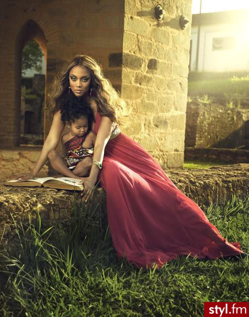 Tyra Banks - Moda uliczna Inne Moda