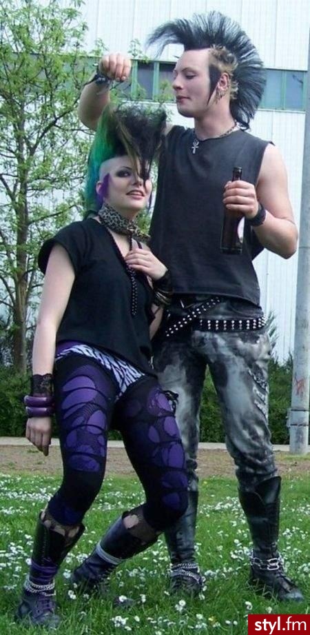 Punk Rock Alternatywne Średnie Fryzury