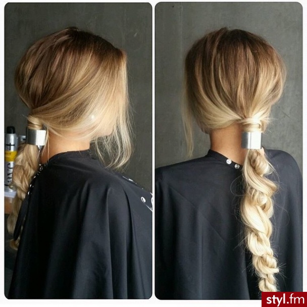 Blond Upięcie Proste Na co dzień Długie Fryzury