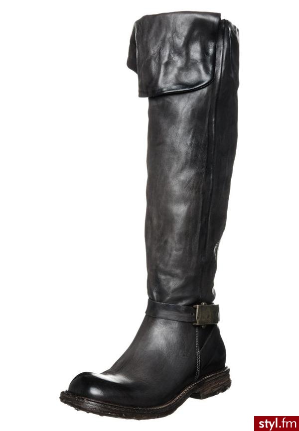 AirStep Kowbojki i Buty motocyklowe szary 707308-3950 - Pozostałe Buty Moda