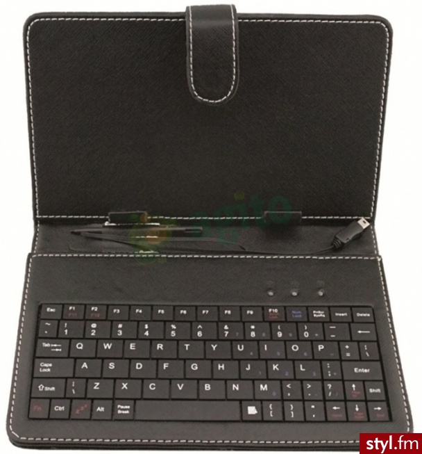 Trak Etui z klawiaturą tCASE-7.1a pro miniUSB 7" (680915) - Portfele i etui Dodatki Moda
