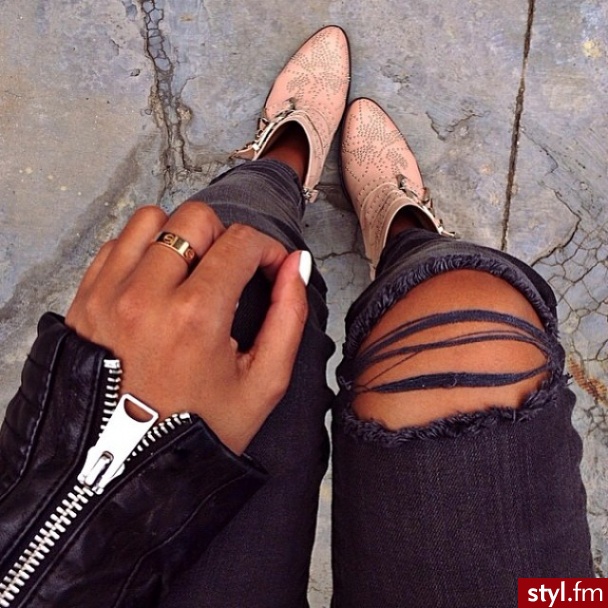Jeansy Spodnie Moda