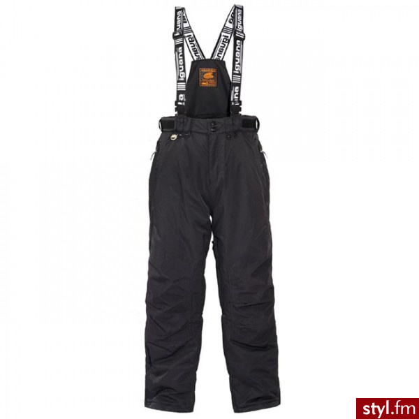 Iguana Spodnie Ski Pants Men - Black - Pozostałe Spodnie Moda