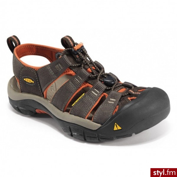 Keen Sandały Newport H2 Men black olive - Sandały Buty Moda