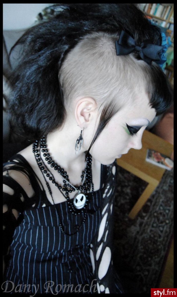 Punk Rock Alternatywne Średnie Fryzury