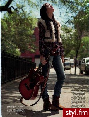 Undeclared Panache: Favorite Fall Trend #2: Boho. Pobrano ze strony: http://undeclaredpanache.blogspot.com/2008/08/favorite-fall-trend-2-boho.html - Moda uliczna Inne Moda